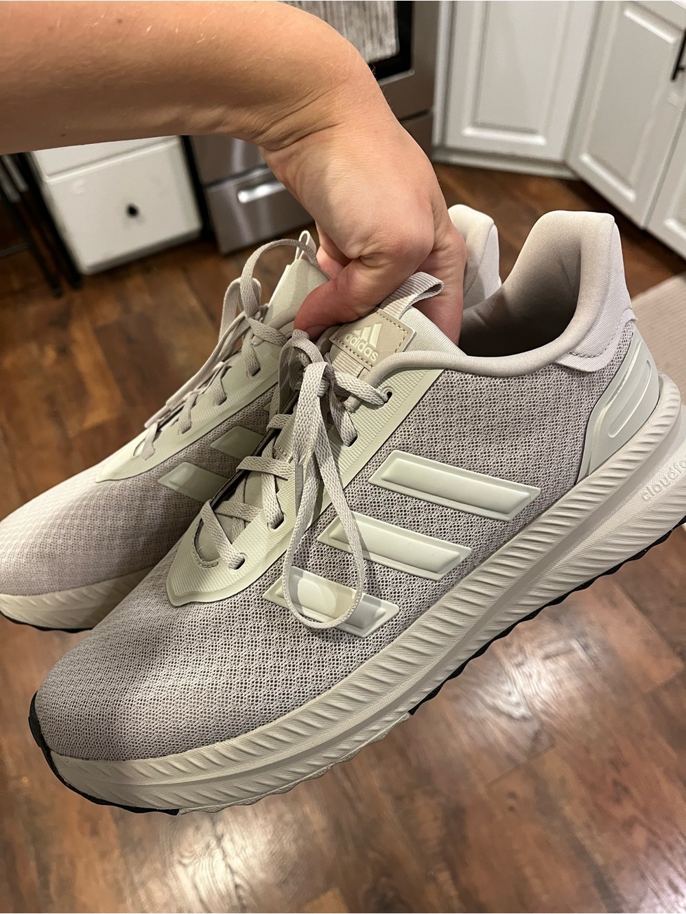 Adidas Men’s Cloudfoam Running Shoes - Taupe